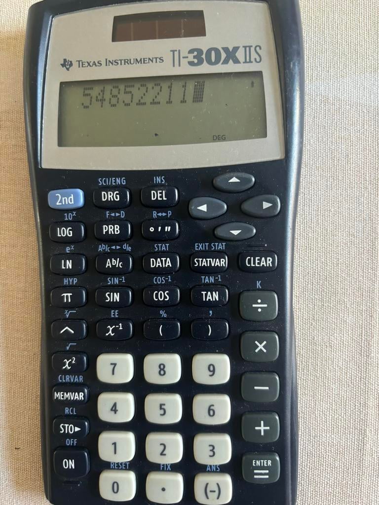 Texas rekenmachine, Diversen, Rekenmachines, Ophalen of Verzenden, Gebruikt