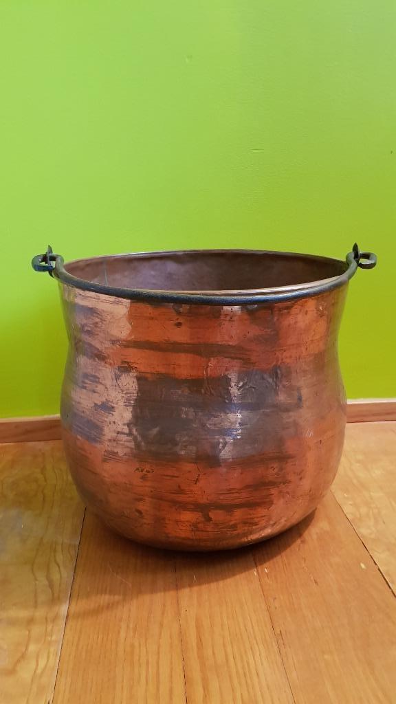 pot en cuivre, Antiquités & Art, Enlèvement, Cuivre