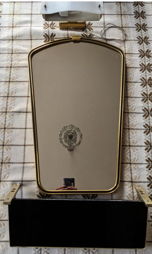 Vintage spiegel, Ophalen