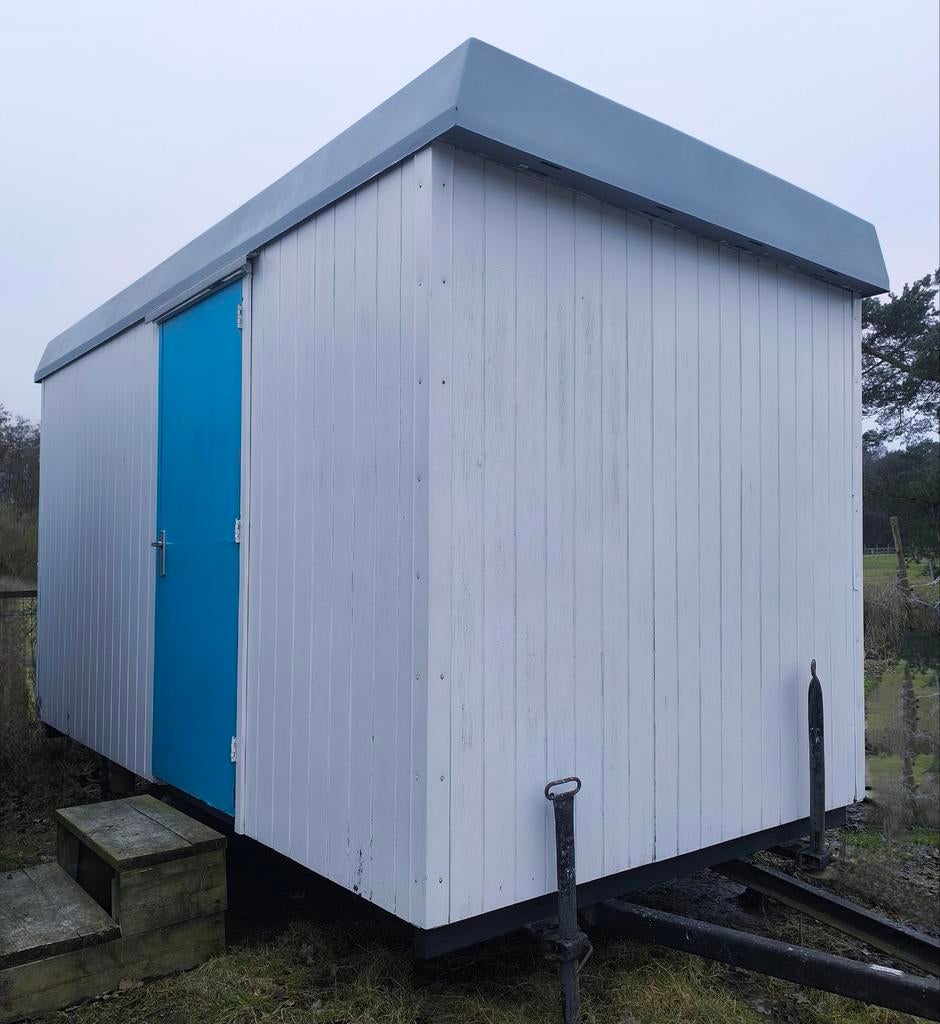 WC wagen werfwagen pipowagen schaftwagen werfkeet schaftkeet, Ophalen