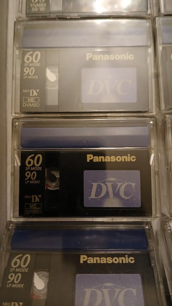 cassette video digital panasonic jvc mini dv  pour camera, TV, Hi-fi & Vidéo, Caméscopes numériques, Neuf, Moins de 8x, Enlèvement ou Envoi