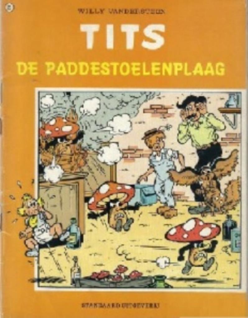 TITS - De paddestoelenplaag - Willy Vandersteen, Boeken, Ophalen of Verzenden, Gelezen