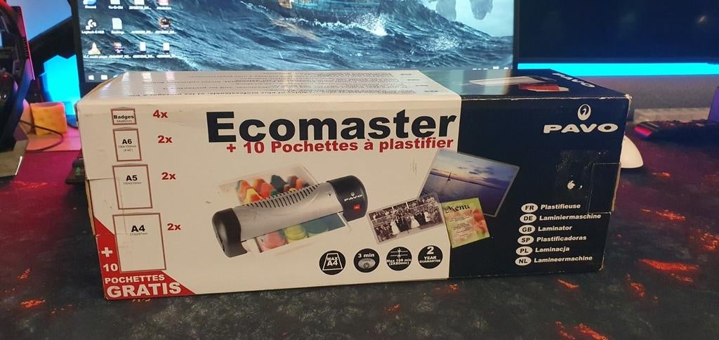 Ecomaster fotolaminator, Ophalen of Verzenden, Nieuw