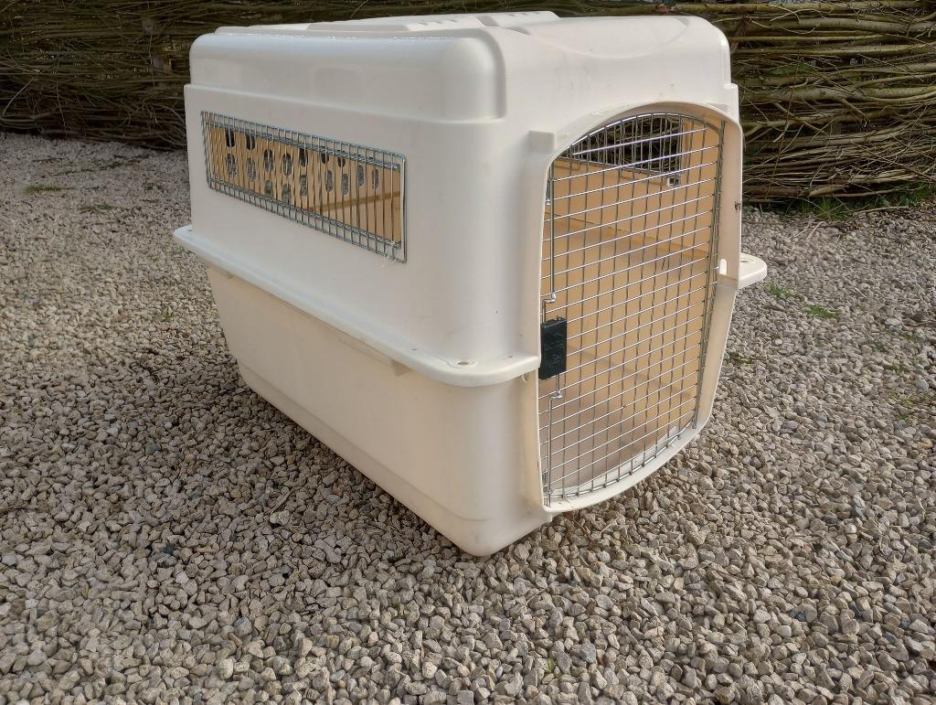 Petmate honden reis kennel XL (vliegtuig approved), Dieren en Toebehoren, Ophalen, Gebruikt