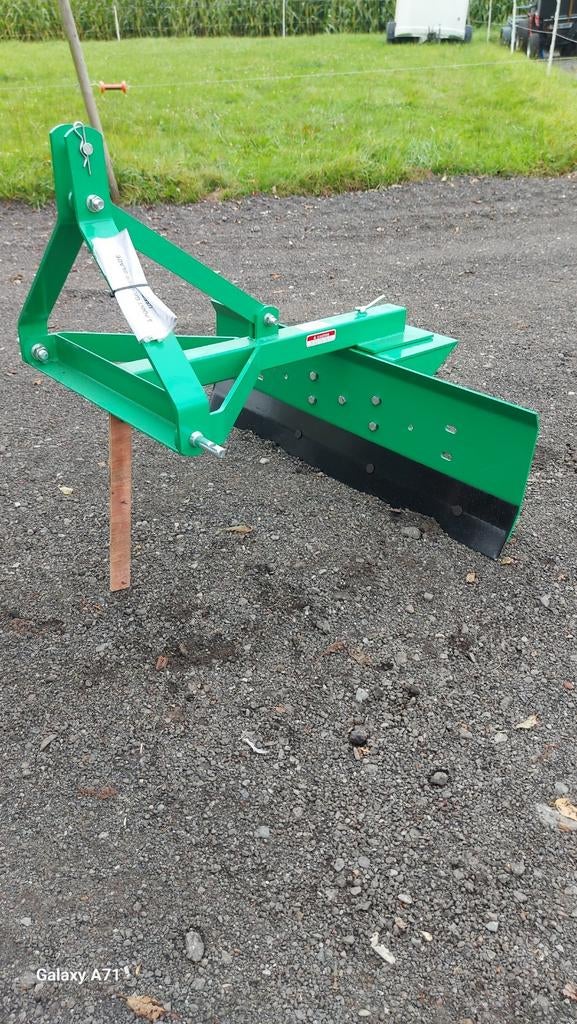 NIEUWE grondschaaf minitractor 125cm, Zakelijke goederen, Ophalen