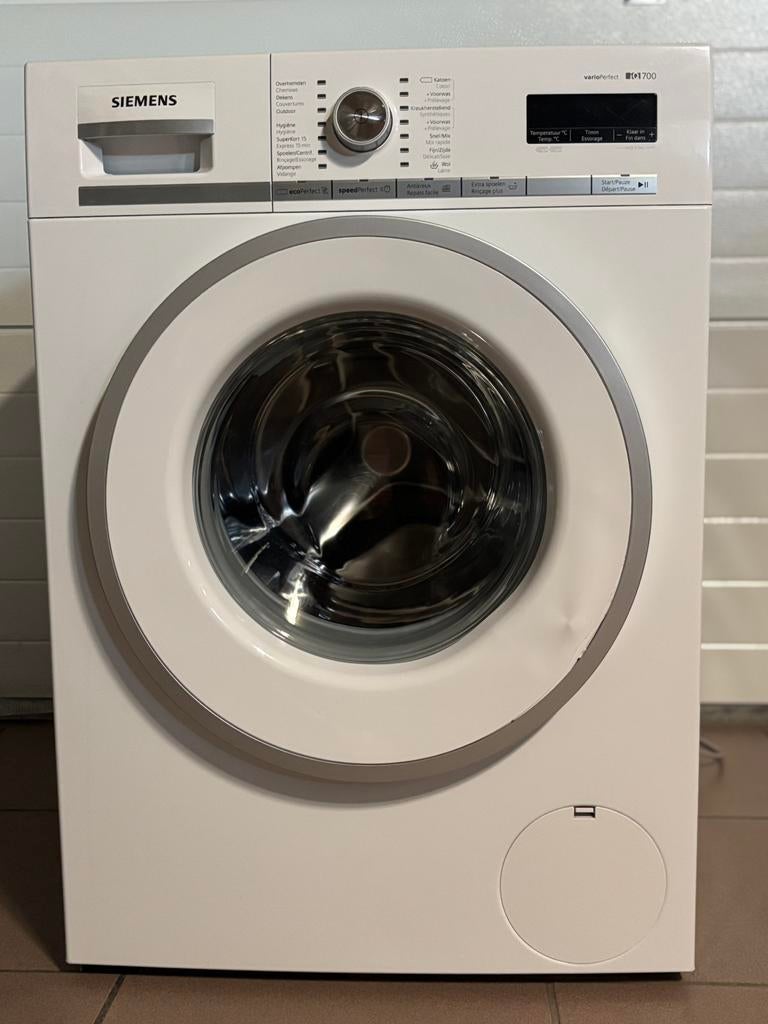 Machine à laver Siemens Varioperfect IQ700, Electroménager, Lave-linge, Programme lavage à la main, 1600 tours ou plus, Comme neuf