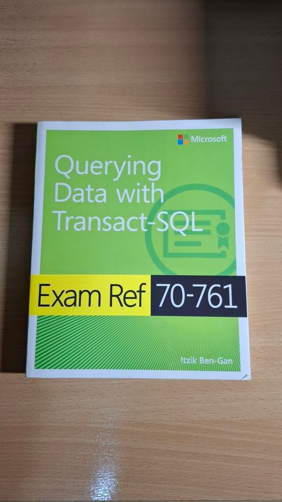 Querying Data with Transact-SQL, Livres, Informatique & Ordinateur, Enlèvement ou Envoi, Neuf, Langage de programmation ou Théorie