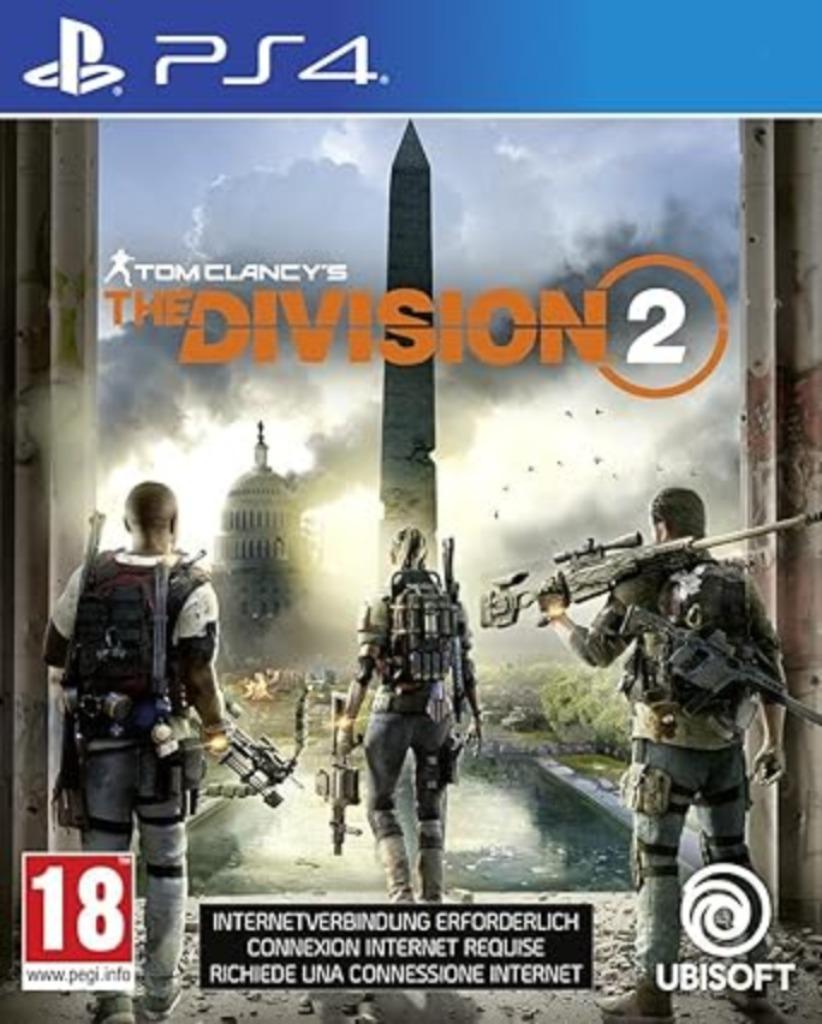 TOM CLANCY'S DE DIVISION 2 PS4 GRATIS LEVERING, Games en Spelcomputers, Games | Sony PlayStation 4, Nieuw, Avontuur en Actie, Vanaf 18 jaar