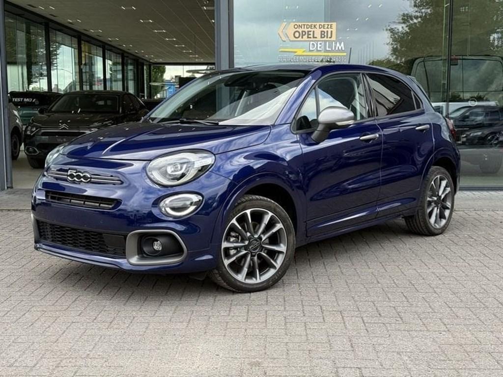 Fiat 500X Sport 1.5 Hybrid Automaat *Navi*CarPlay*Camera*, Auto's, Fiat, Automaat, Blauw, 500X, 130 pk