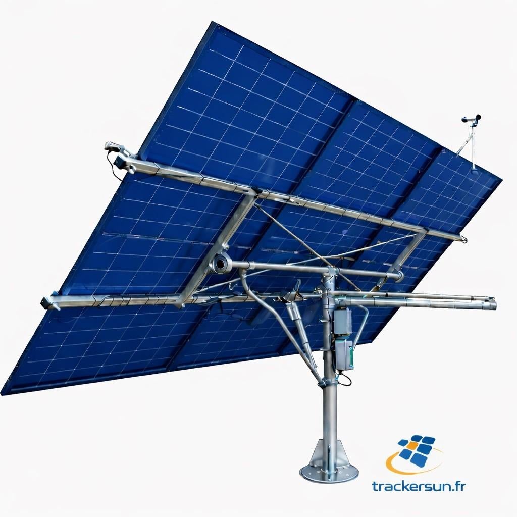 Tracker solaire 2 axes autoconsommation, Bricolage & Construction, Panneaux solaires & Accessoires, Neuf, Système complet, Envoi