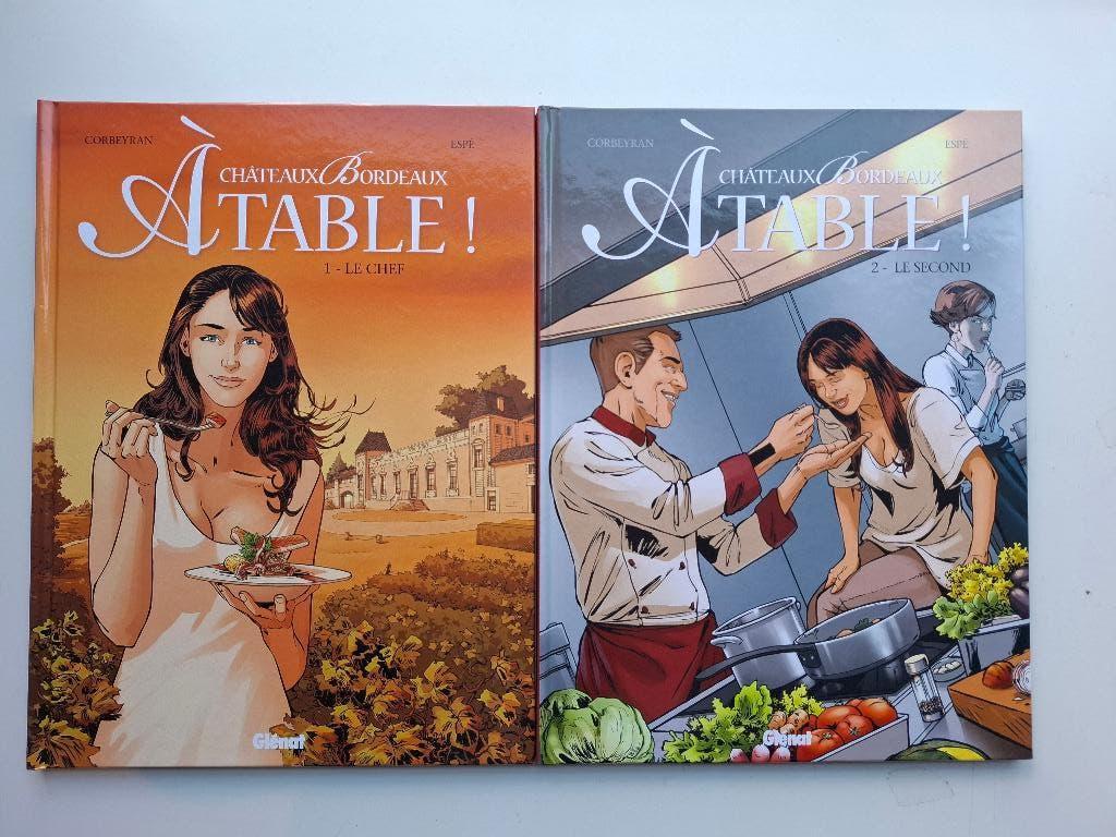CHATEAUX BORDEAUX A TABLE! TOMES 1 ET 2 SERIE COMPLETE EO!, Livres, BD, Comme neuf, Série complète ou Série, Enlèvement ou Envoi