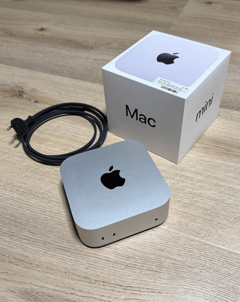 Apple Mac Mini M4 256GB 16GB + 2jaar AppleCare garantie, Ophalen of Verzenden, Zo goed als nieuw, Mac Mini