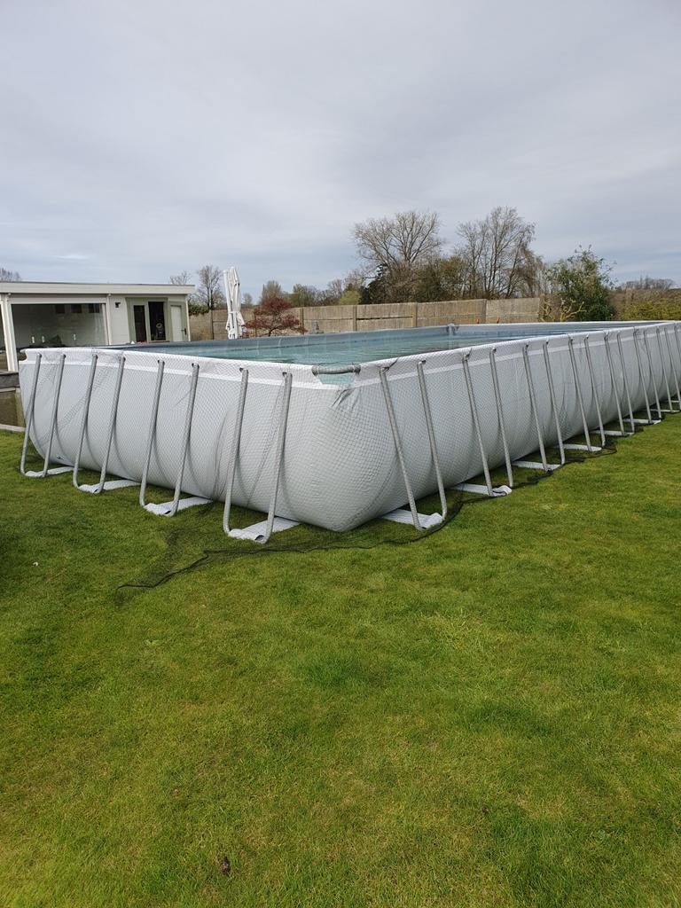 piscine demontable, Jardin & Terrasse, Piscines, Neuf, Piscines hors sol, 120 cm ou plus, 400 cm ou plus, 300 cm ou plus, Rectangulaire