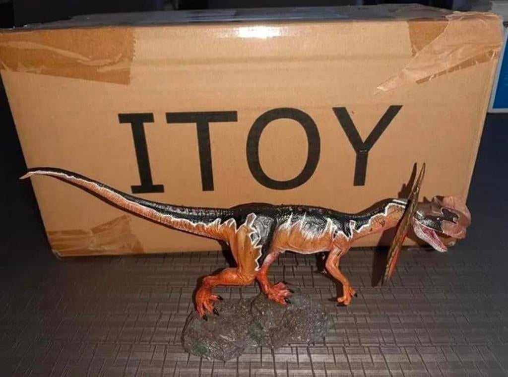 ITOY dilophosaurus, Ophalen