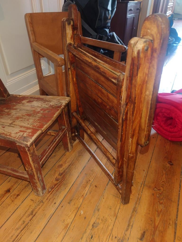 Opvouwbare kleuterstoel, Kinderen en Baby's, Ophalen