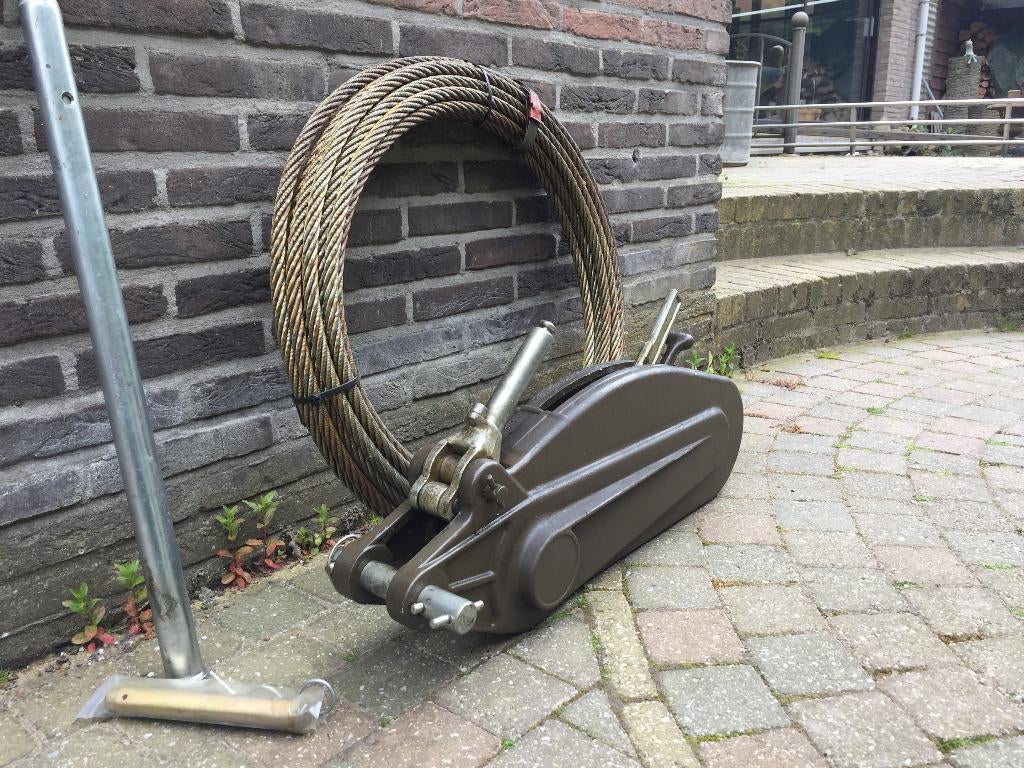 Professionele , zware Tirfor Tractel T - 35 . Nieuw !, Bricolage & Construction, Treuils et Palans, Enlèvement, Neuf, Manuelle