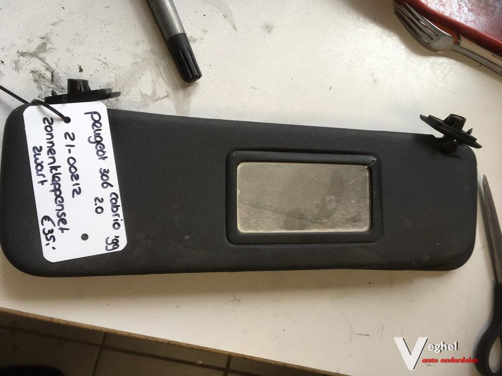 Peugeot 306 cabrio zonnenkleppenset '99, Gebruikt, -, -, Ophalen of Verzenden