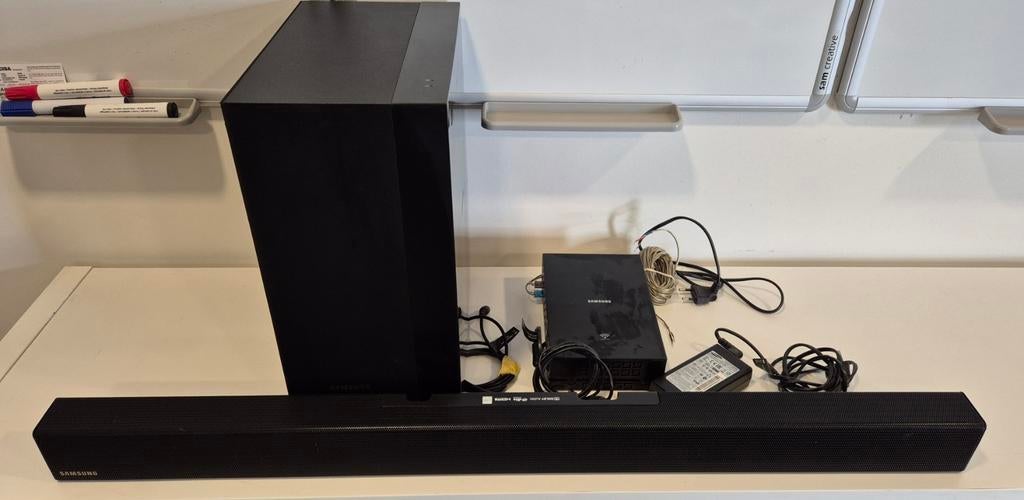 Samsung soundbar , subwoofer, Enlèvement