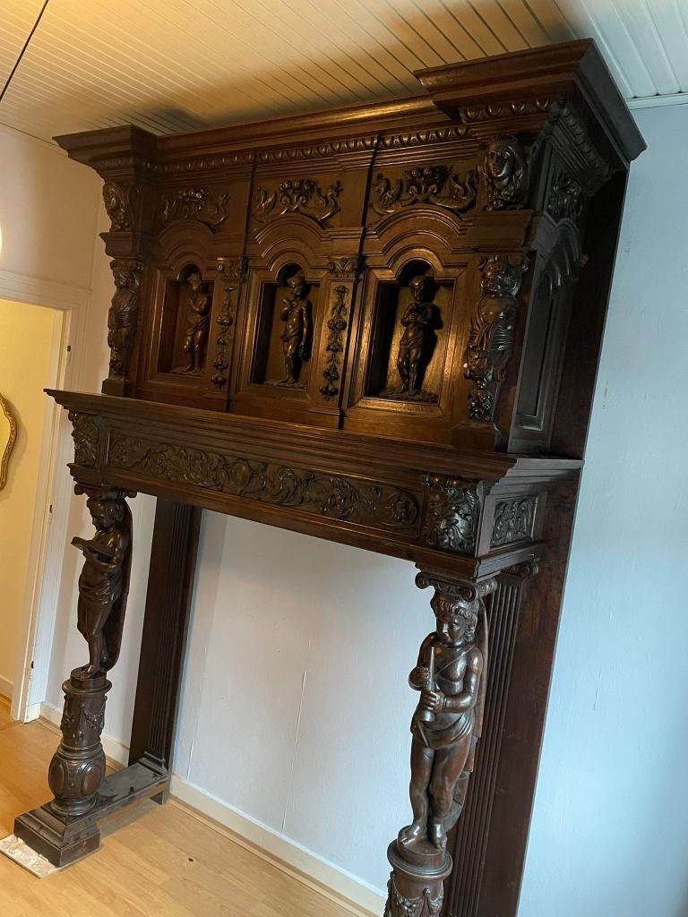 schouwmantel, Ophalen