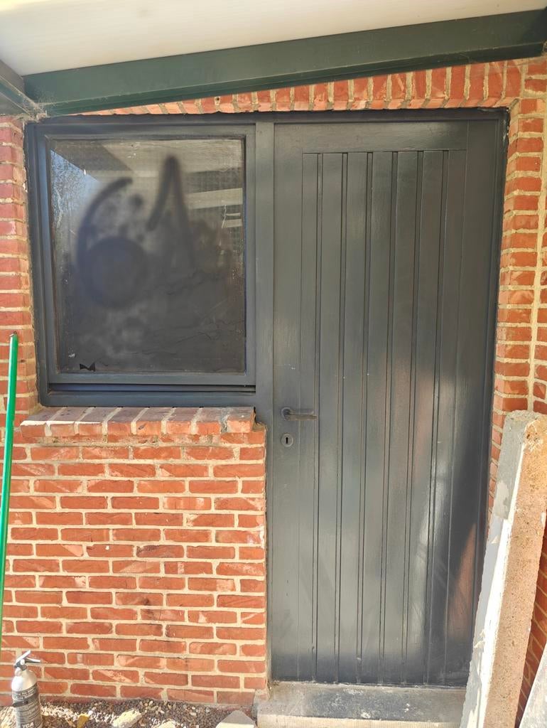 Buitendeur hout, Enlèvement, Bois