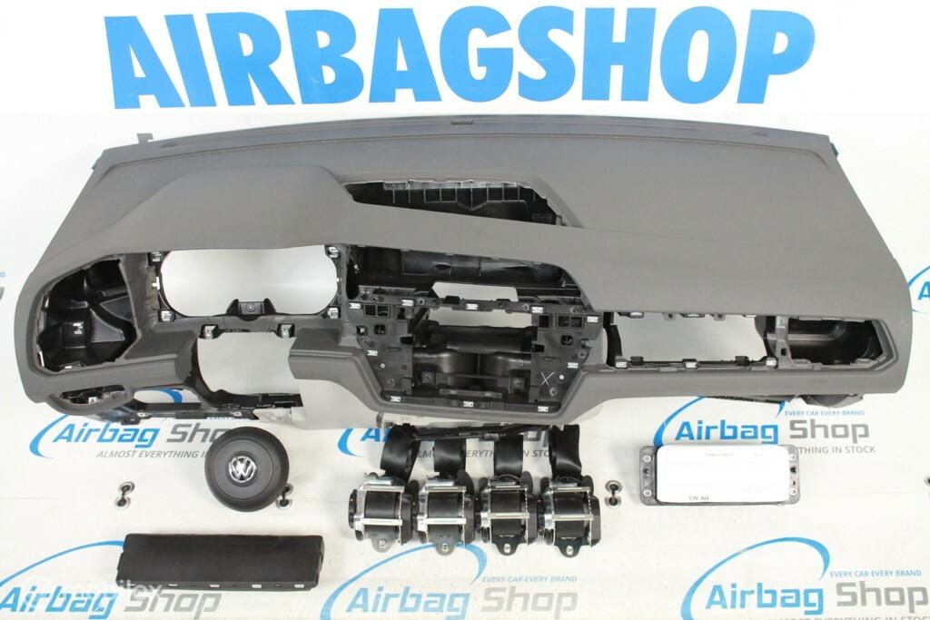 Airbag kit Tableau de bord GTI gris/beige VW Touran, Auto-onderdelen, Dashboard en Schakelaars, Gebruikt, Ophalen of Verzenden