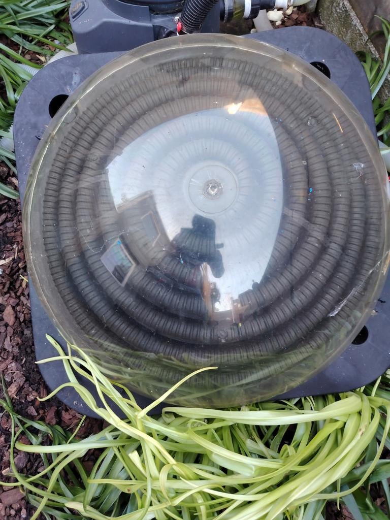 Piscine à sphère solaire, Enlèvement