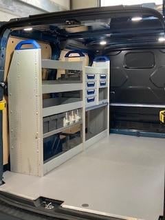 inrichting bestelwagen, Ophalen, Gebruikt