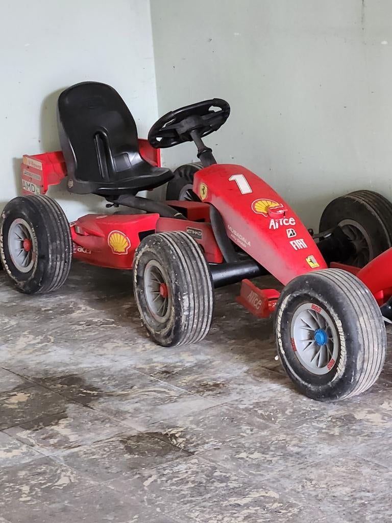 ❤️GO CART FERRARI ❤️GEEN SMS ❤️ENKEL BELLEN ❤️, Kinderen en Baby's, Speelgoed | Buiten | Skelters, Ophalen, Gebruikt, Berg