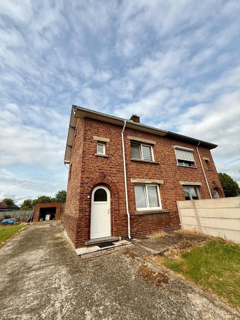 IN OPTIE Halfopen woning te koop in Maasmechelen, Immo, Maisons à vendre, Province de Limbourg, 500 à 1000 m², Maison de coin