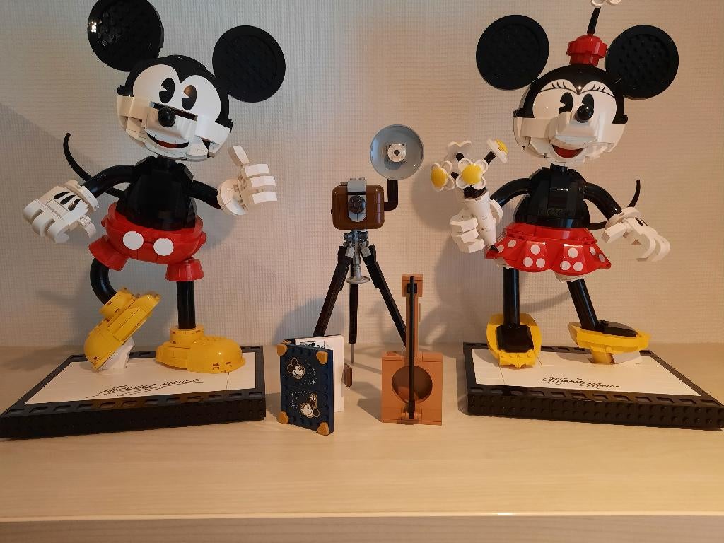 Lego Mickey en Minnie Mouse lego set 43179, Ophalen, Lego, Compleet, Zo goed als nieuw