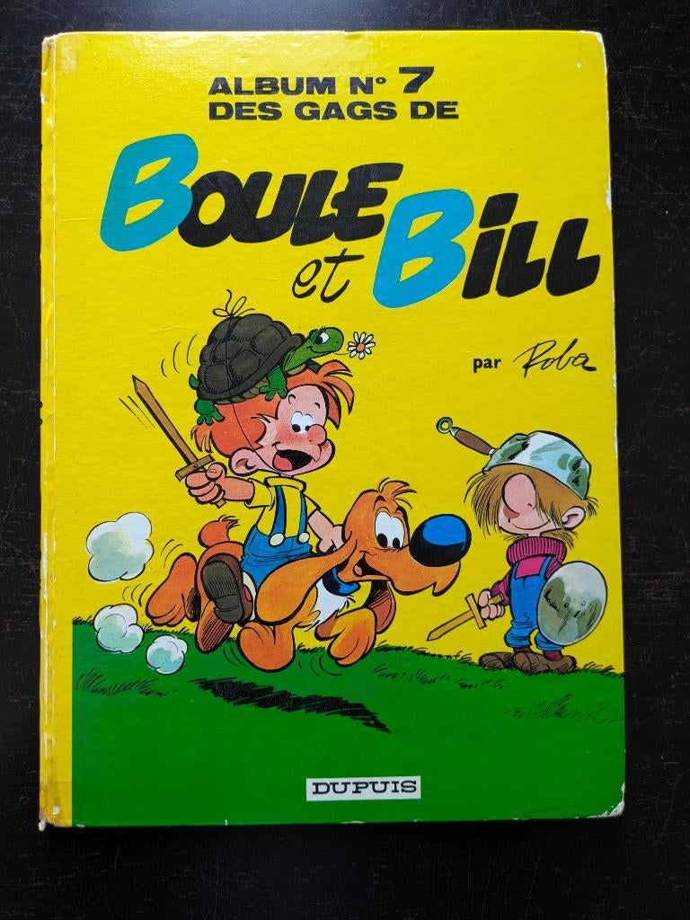 Édition originale rare - Boule et Bill n 7 (1971), Livres, Enlèvement ou Envoi, Une BD, Jean ROBA, Utilisé