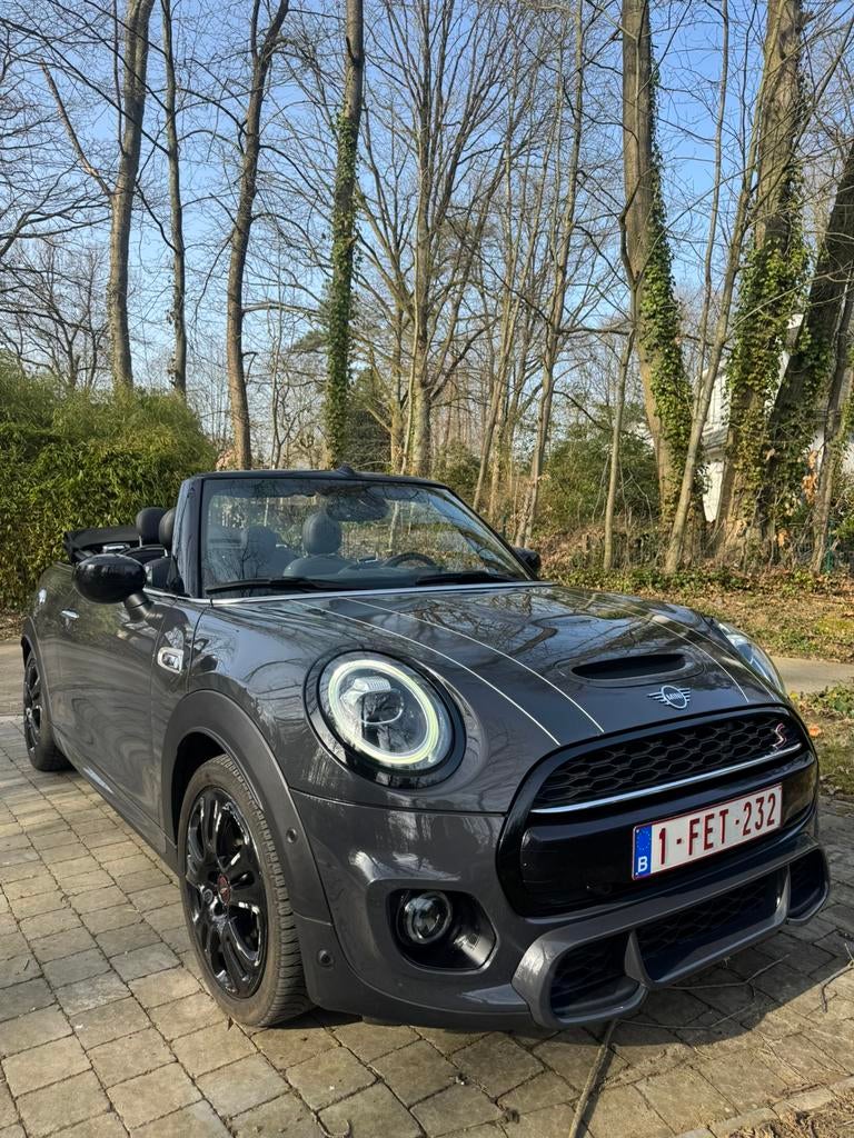 MINI Cooper S Cabriolet — JCW Pakket — 1ste eigenaar — 2021, Autos, Achat, Cabriolet, Automatique, Particulier