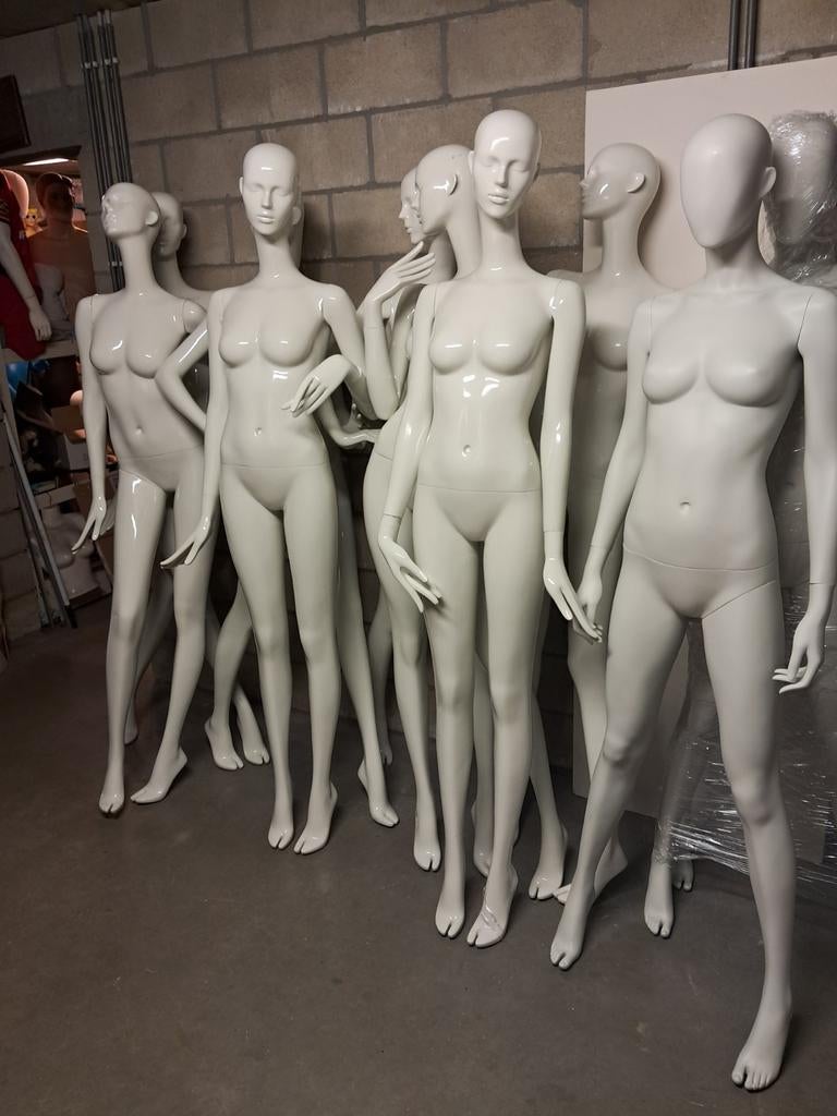 150x prof.etalagepoppen paspoppen, heren,dames, kinderen, Ophalen of Verzenden, Paspop