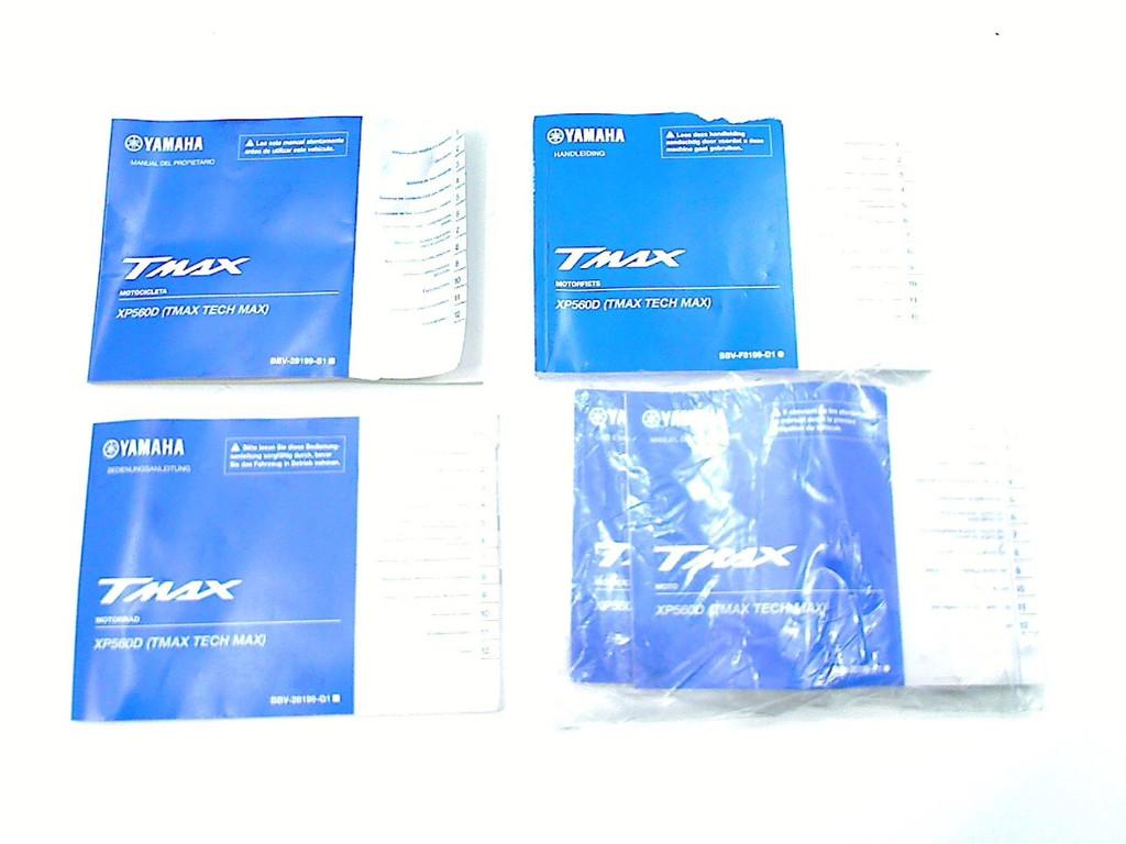 MANUEL UTILISATEUR NOTICE XP 560 T-MAX 2022- (XP560 B7M), Motos, Pièces | Yamaha, Utilisé