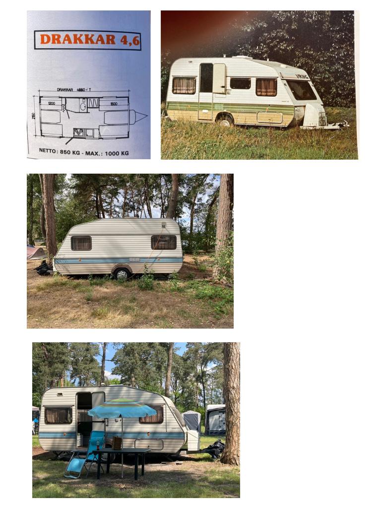 Winter Caravan Viking Drakkar 4.6, Caravanes & Camping, Caravanes, 4 à 5 mètres, 750 - 1000 kg, Particulier, Réfrigérateur