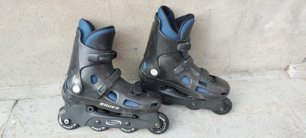 Maat 42 rollerblades (skeelers, inline skates), Sport en Fitness, Ophalen, Bauer