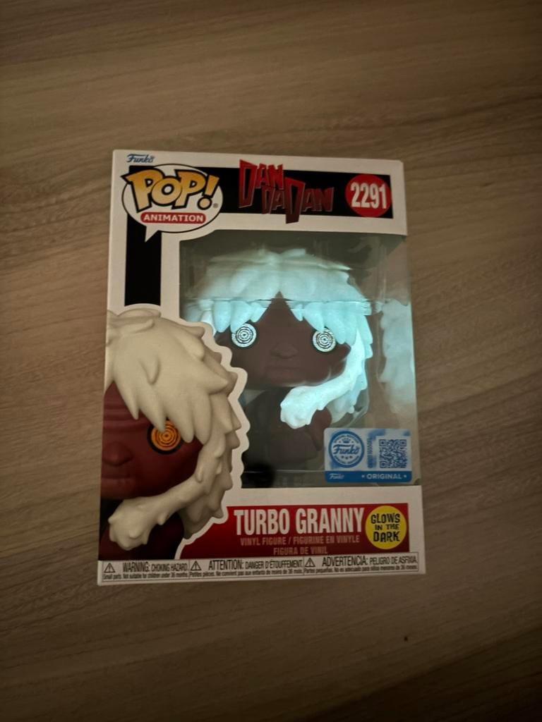 Dandadan #2291 Funko Pop! Turbo Granny Glow in the Dark, Verzamelen, Ophalen of Verzenden