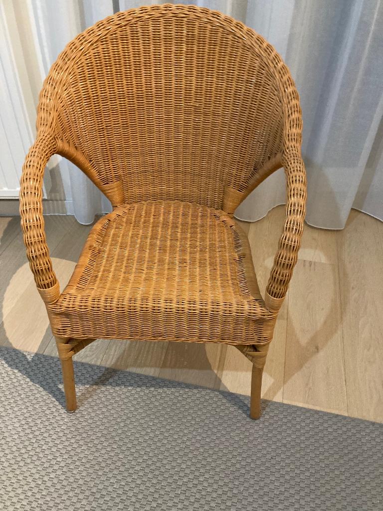 fauteuil en osier, Maison & Meubles, Enlèvement, Utilisé