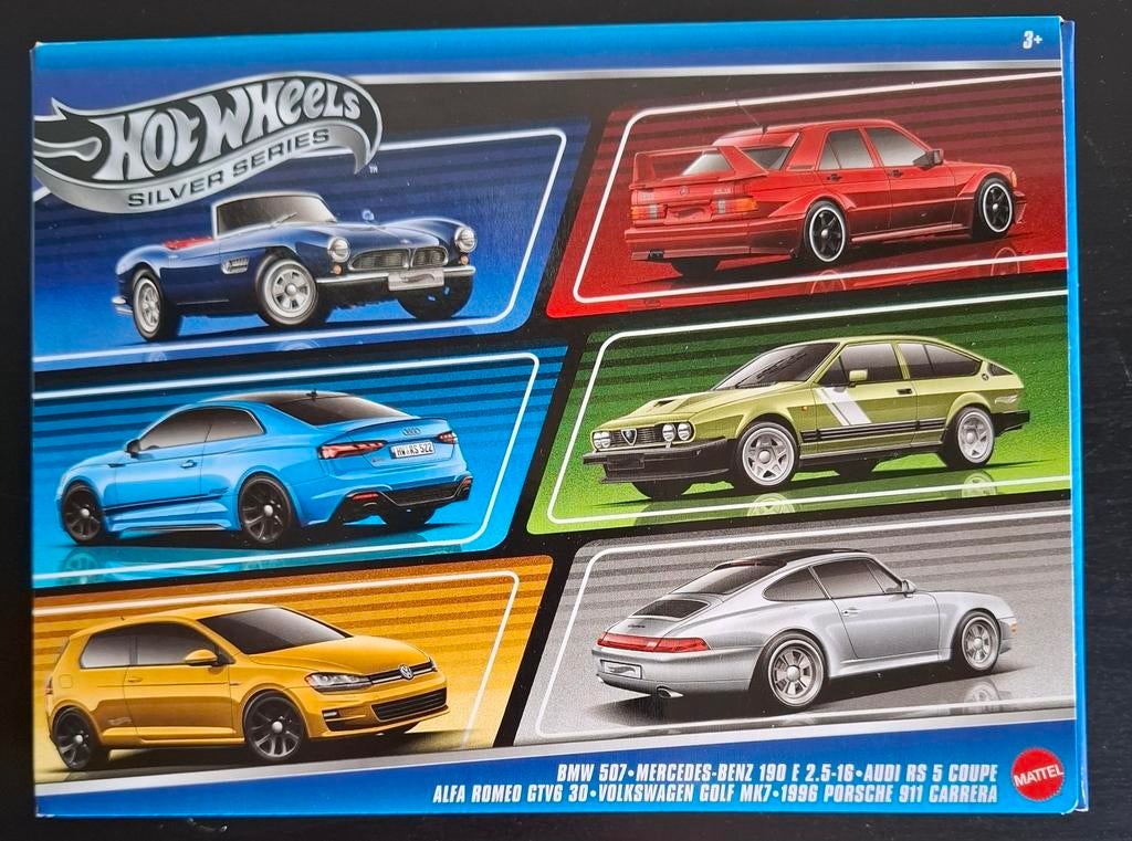Hot Wheels Silver Series Euroboxset Nooit geopend, Kinderen en Baby's, Speelgoed | Racebanen, Onderdelen, Ophalen of Verzenden