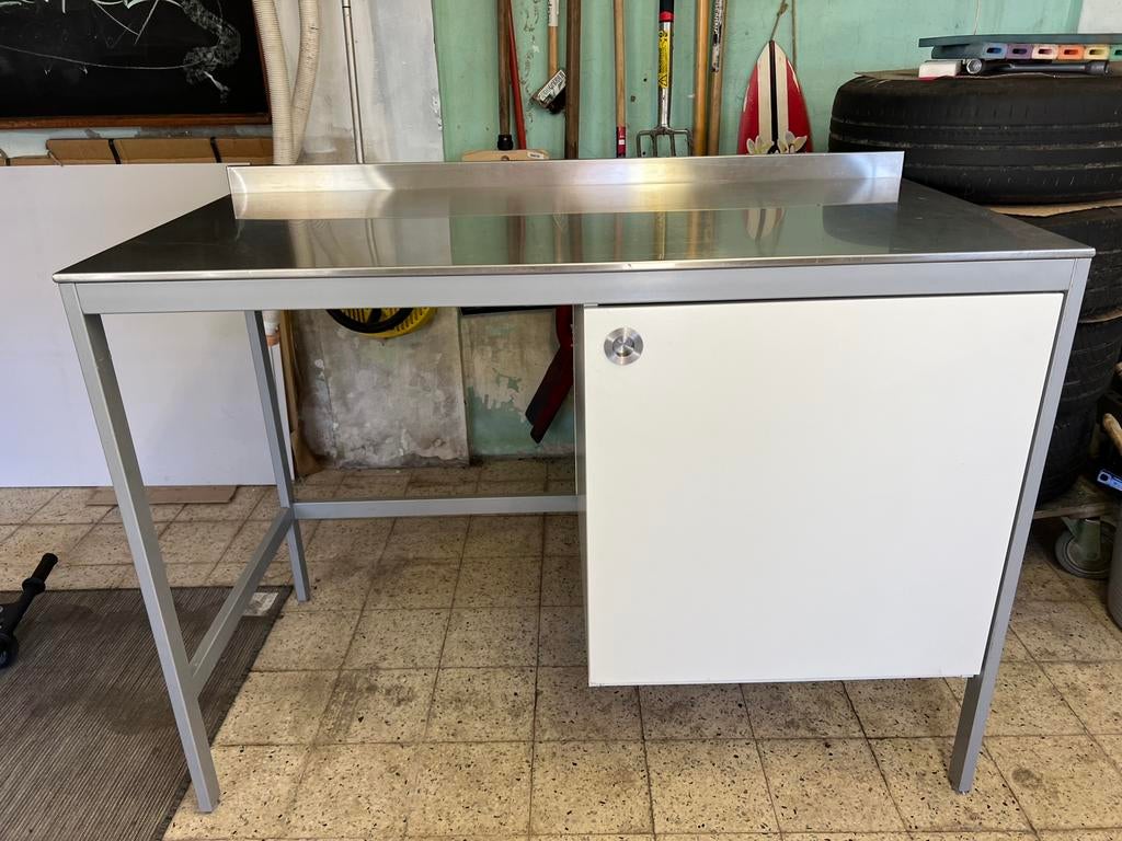 Stevige Werkbank / Hobbytafel / bureau, Huis en Inrichting, Ophalen, Gebruikt, Bureau