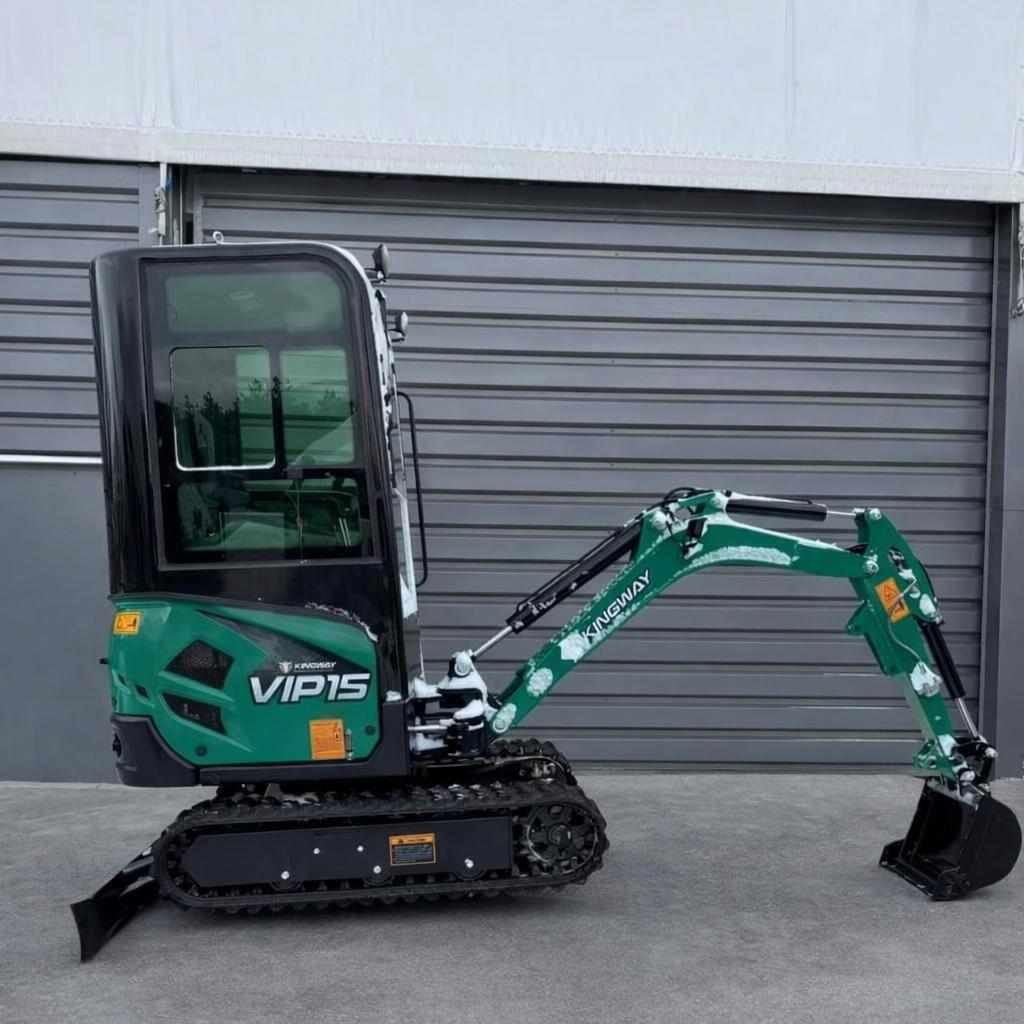Graafmachine minigraver Kingway VIP15 Kubota GRATIS levering, Ophalen of Verzenden, Graafmachine