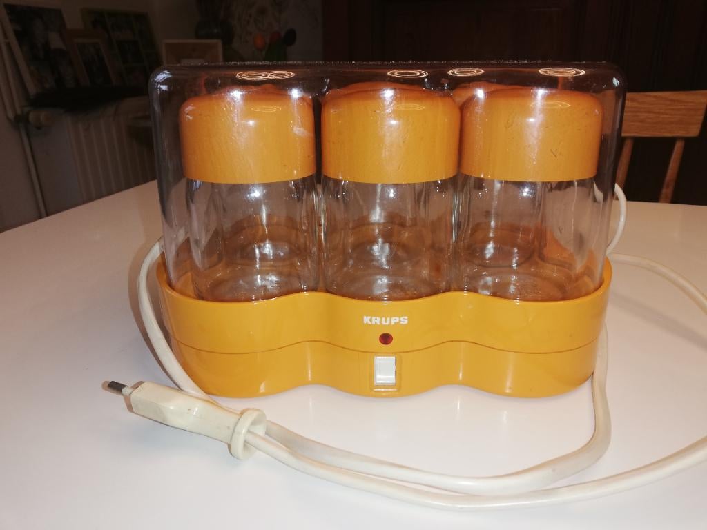 Yaourtière Krups vintage, Enlèvement, Utilisé, Verre