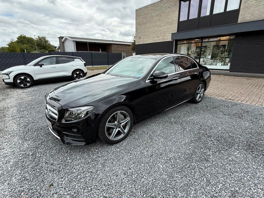 Mercedes Benz E220d AMG Line 9G Tronic- Keyless-Go, Auto's, Automaat, Euro 6, Particulier, Te koop