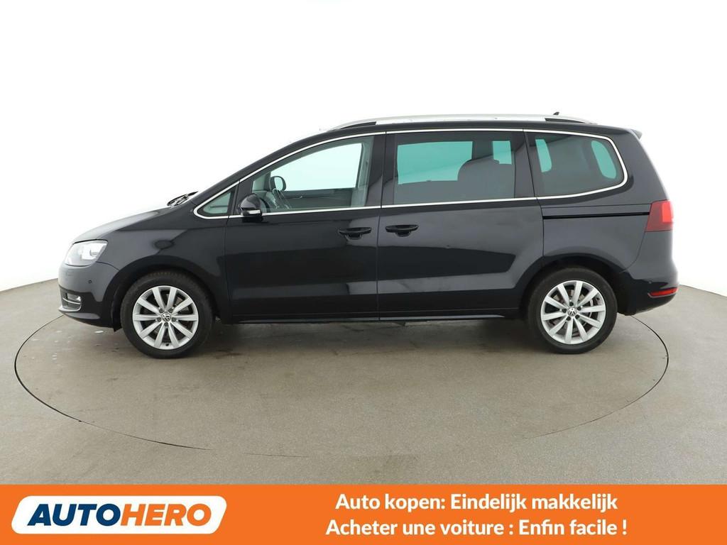 Volkswagen Sharan 2.0 TDI Highline BlueMotion (automatique), Autos, Cuir, Achat, 110 kW, 7 places