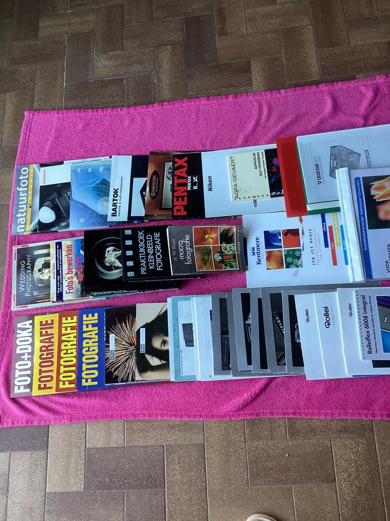 30 fotoboeken en tijdschriften, Boeken, Kunst en Cultuur | Fotografie en Design, Ophalen