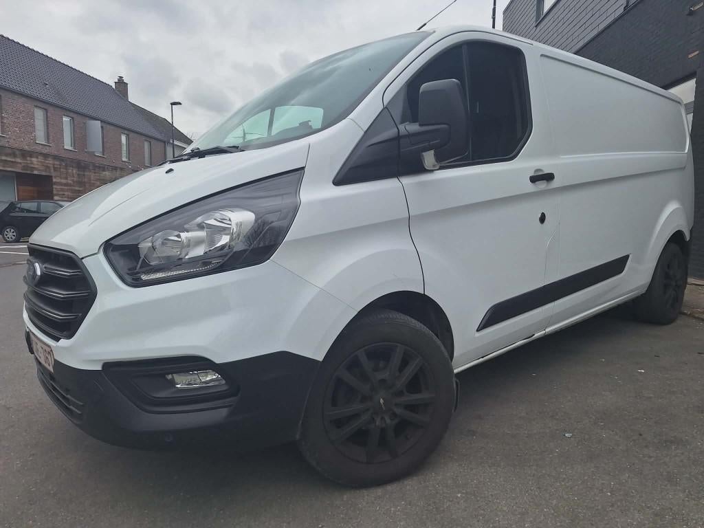 Ford Transit Custom Lichte vracht, Auto's, Ford, Voorwielaandrijving, Wit, Particulier, Dealer onderhouden