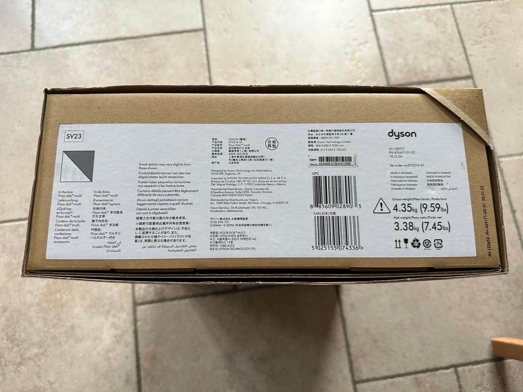 Dyson Floor Dok Multi, Ophalen, Stofzuiger