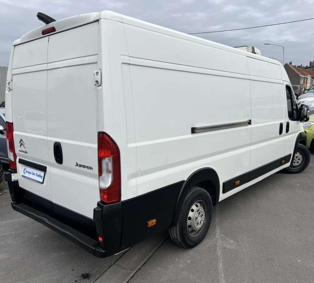 Citroën Jumper 2.2 BLUEHDI FRIGO FRIGORIFIQUE 10735€ HT G, Auto's, Bestelwagens en Lichte vracht, Stof, Gebruikt, Citroën, Wit