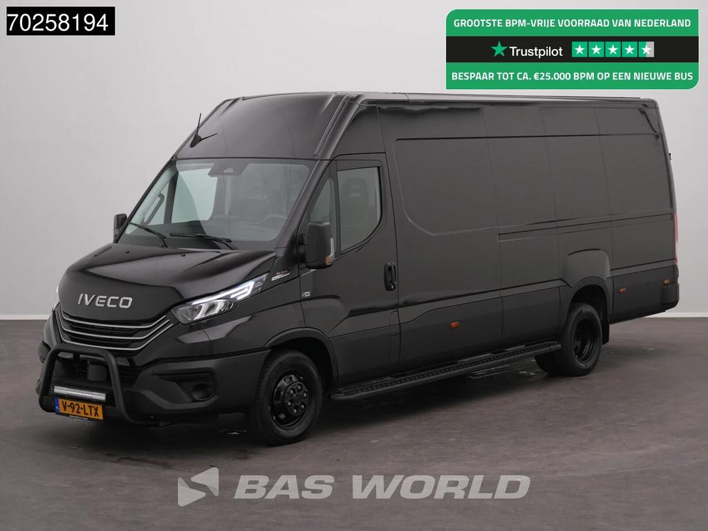 Iveco Daily 35C21 BPM VRIJ! 3.0L Black Edition Automaat L3H2, Auto's, Bestelwagens en Lichte vracht, Stof, Euro 6, Iveco, 2585 kg