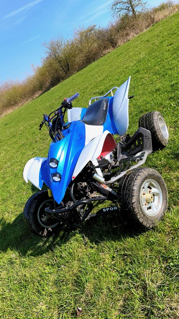 Quad shineray a vendre ou a echanger contre une moto route, Enlèvement, Utilisé, 250 cm³, Autres types